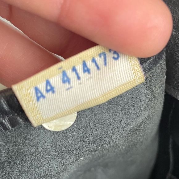 Dooney and Bourke Black Pebbled Leather Surrey Carrier Crossbody double buckle - Picture 16 of 16